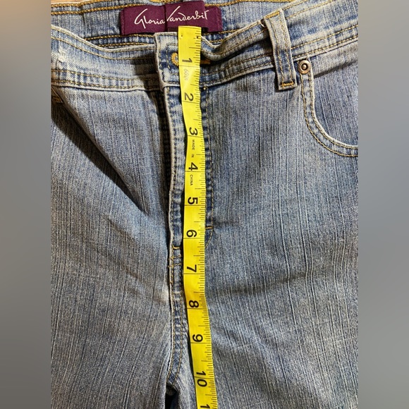 Gloria Vanderbilt Blue Denim Jeans Women  6 Petite Light Wash - Picture 9 of 9